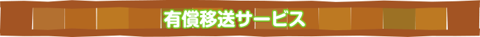 有償移送サービス 有償移送サービス